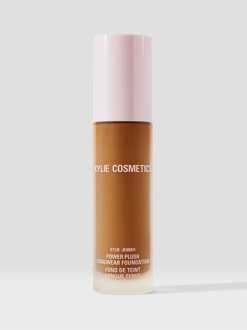 Kylie Cosmetics Power Plush Foundation in 8.5WN Deep Tan warm undertone